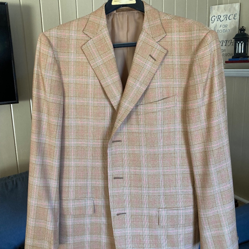 Ermenegildo Zegna 42 Reg 3 button sport coat